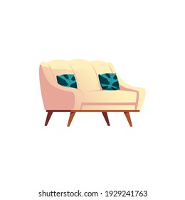 Sofa icon design vector on a white background