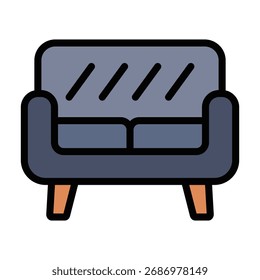 Elemento De Ícone De Sofá Para Design