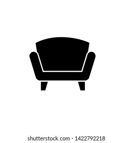 Sofa Icon. Furniture, Interior Element Illustration. Applied as Trendy Symbol for Design Elements, Websites, Presentation and Application - Vector.
