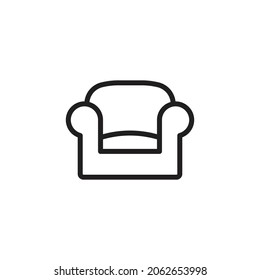 icono del sofá. iconos de alta calidad adecuados para el negocio de muebles, internet, diseño web activos gráficos, aplicaciones, libros de dibujo y coloreado, medios impresos, etc. Icono de línea vector EPS 10 sobre fondo blanco.