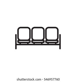 sofa icon illustration isolated vector sign symbol