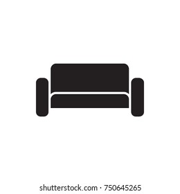 sofa icon illustration isolated vector sign symbol