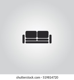 sofa icon.  illustration vector illustration, can be used for mobile and web design