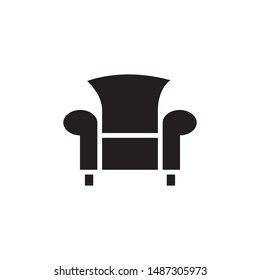 Sofa Icon .Ilustration - vector.Eps10