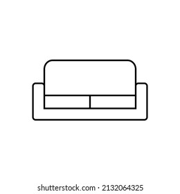 Icono de Sofá en estilo de línea