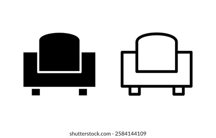 Sofa icon logo design. sofa sign and symbol. furniture icon