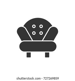 Sofa icon logo design vector illustration