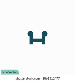 sofa icon logo template design element 