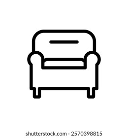 sofa icon Outline thin set
