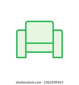 Sofa icon set. sofa icon illustration