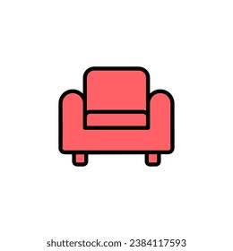 Sofa icon set illustration. sofa sign and symbol. furniture icon