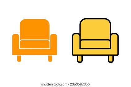 Sofa icon set  for web and mobile app. sofa sign and symbol. furniture icon