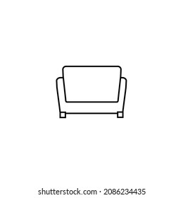 sofa icon sign of seat