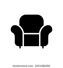 sofa icon symbol vector template