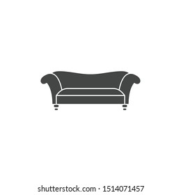 Sofa icon template color editable.Sofa vector icon in trendy flat style. Sofa symbol vector sign isolated on white background