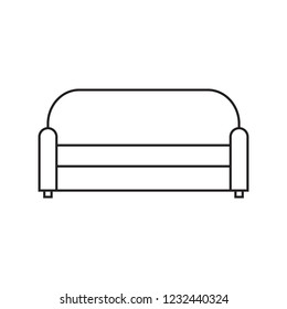 Sofa icon. Vector.