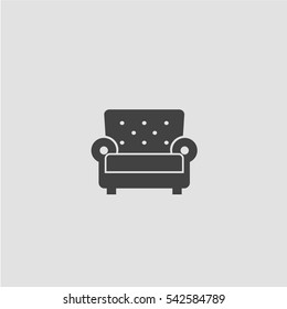 Sofa icon vector