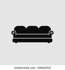Sofa icon vector