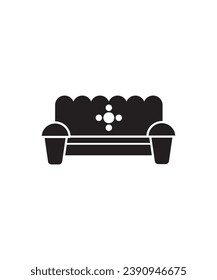 sofa icon, vector best flat icon.