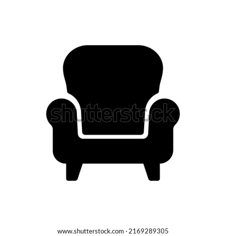 Sofa Icon Vector. Couch Icon Vector. Best Sofa Icon Vector Illustration. Best Couch Icon Vector Illustration. Perfect design for mobile apps and furniture website icons like sofas.