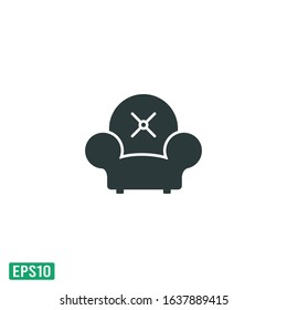 sofa icon vector design element logo template eps10