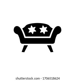 sofa icon vector design template