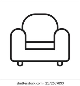 sofa icon vector design template