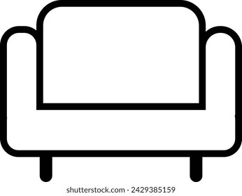 sofa icon vector EPS mode
