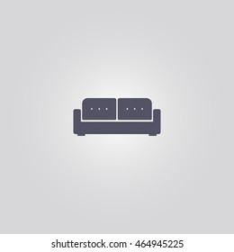 sofa icon. vector illustration