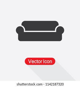 Sofa Icon Vector Illustration Eps10