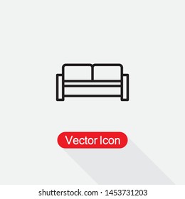 Sofa Icon Vector Illustration Eps10