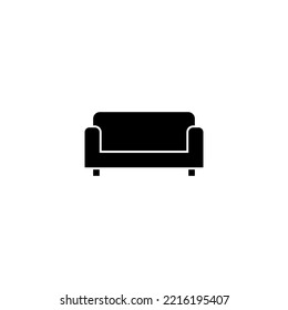 Sofa icon vector illustration. sofa sign and symbol. furniture icon