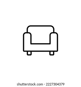 Sofa icon vector illustration. sofa sign and symbol. furniture icon