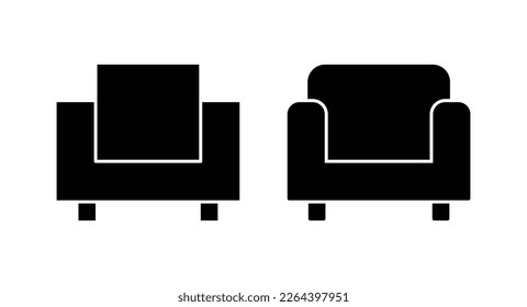 Sofa icon vector illustration. sofa sign and symbol. furniture icon