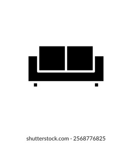 Sofa icon vector illustration. sofa sign and symbol. furniture icon