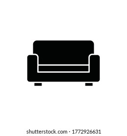 sofa icon vector sign symbol