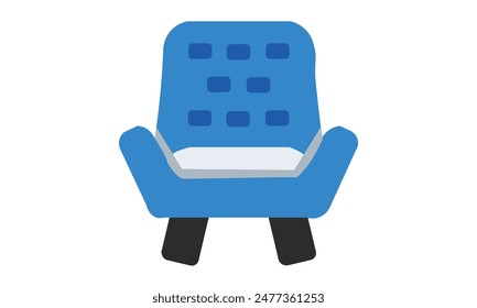 Sofa icon vector. sofa sign and symbol. furniture icon