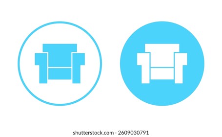 Sofa icon vector. sofa sign and symbol. furniture icon