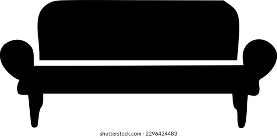 sofa icon vector symbol design illustration