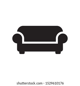 sofa icon vector symbol template