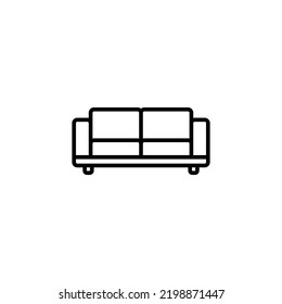 Sofa icon for web and mobile app. sofa sign and symbol. furniture icon