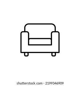 Sofa icon for web and mobile app. sofa sign and symbol. furniture icon