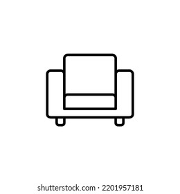 Sofa icon for web and mobile app. sofa sign and symbol. furniture icon