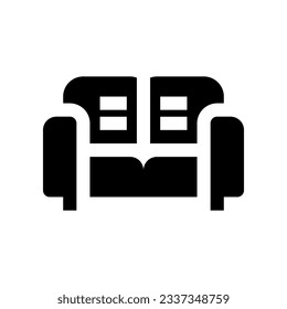 sofa icon for your website, mobile, presentation, and logo design.