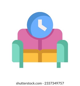 sofa icon for your website, mobile, presentation, and logo design.