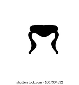 sofa icon.black design color