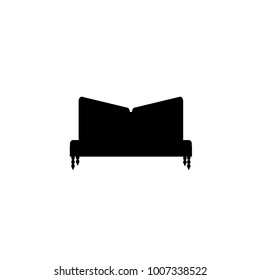 sofa icon.black design color