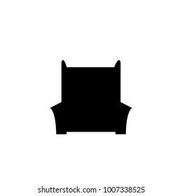 sofa icon.black design color