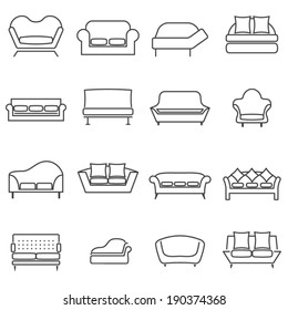 Sofa Icons 