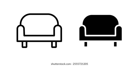 Sofa icons for web ui designs
